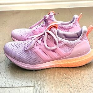 Adidas Ultra Boost Lavender and Peach Shoes